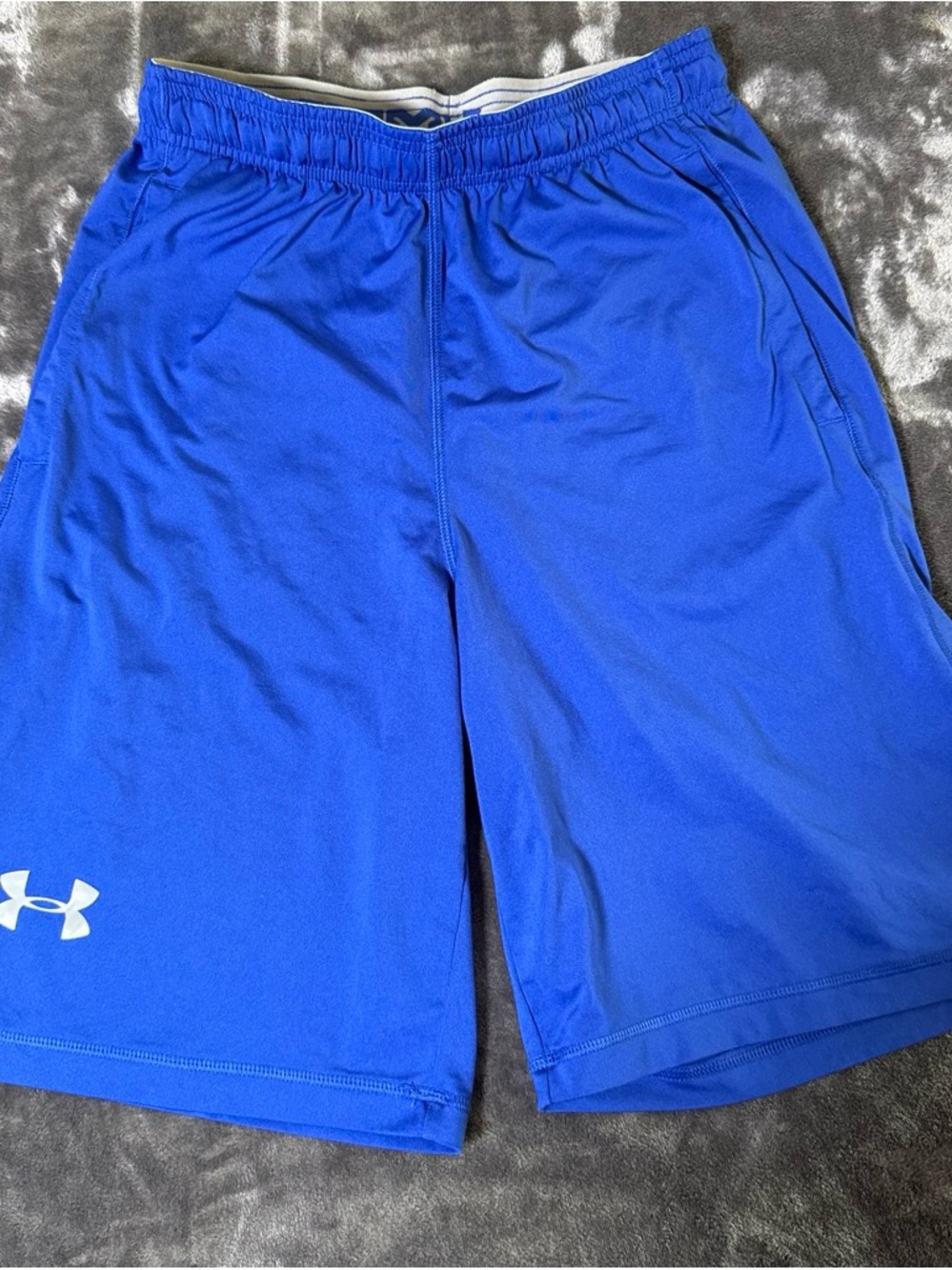 Under Armour Men's Bright Blue Athletic Shorts